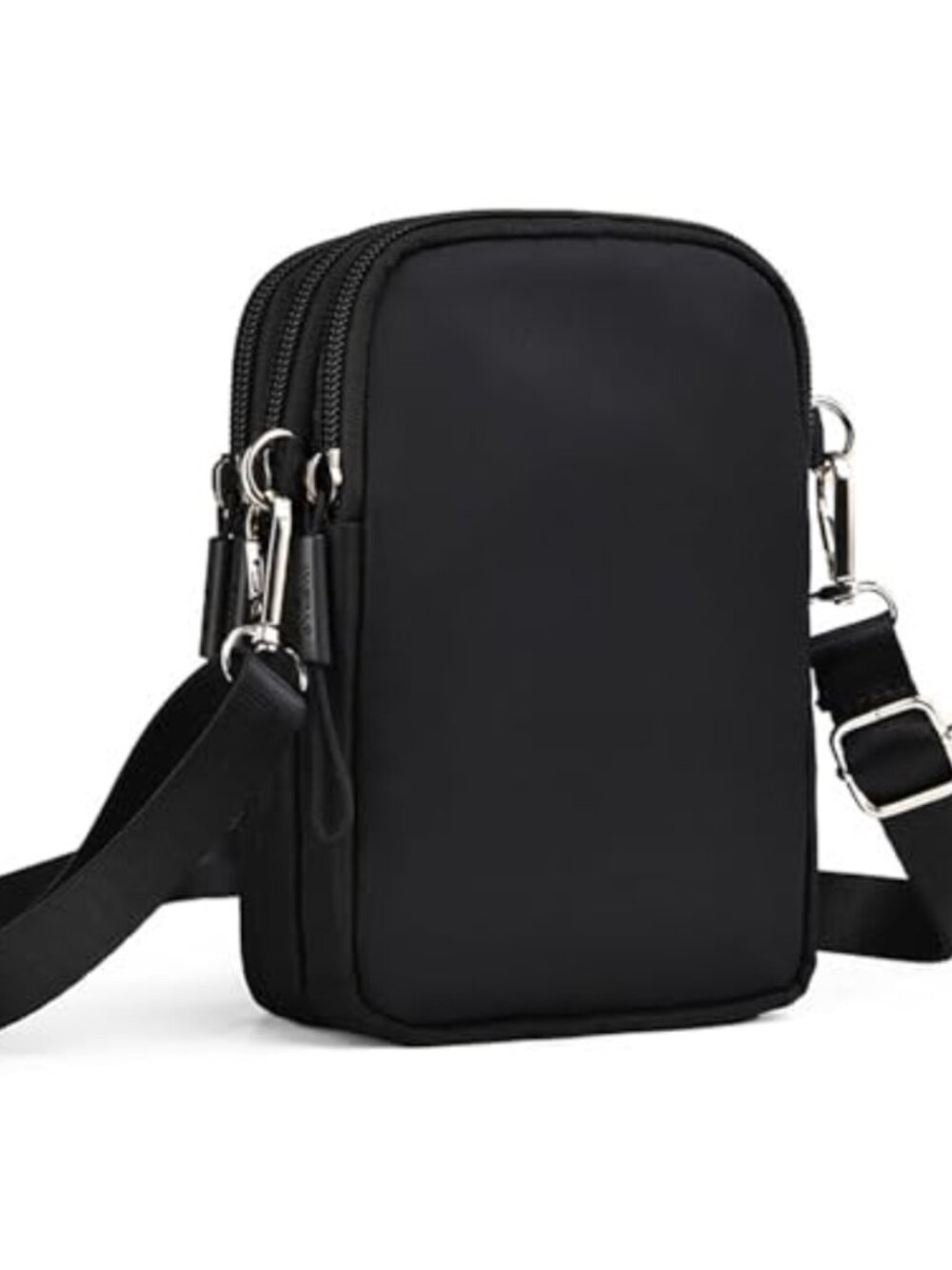 Nylon Waterproof Crossbody Bag Wristlet Wallet Pouch Travel Purse